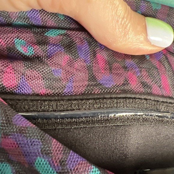 Express Off The Shoulder Long Sleeve Mesh Ruched Bodycon Dress Size Medium NWT - Picture 9 of 10